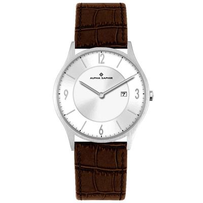 ساعت مچی عقربه ای آلفا سفیر مدل 386b