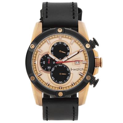 ساعت مچی عقربه ای مردانه آی واچ مدل iw 5062c1