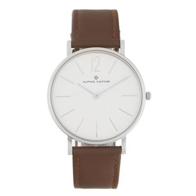 ساعت مچی عقربه ای مردانه و زنانه آلفا سفیر مدل 383m