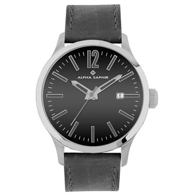 ساعت مچی عقربه ای مردانه آلفا سفیر مدل 381a