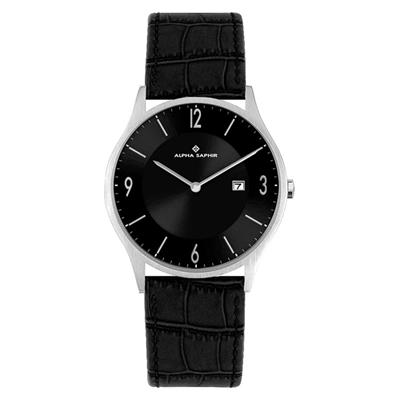 ساعت مچی عقربه ای آلفا سفیر مدل 386a