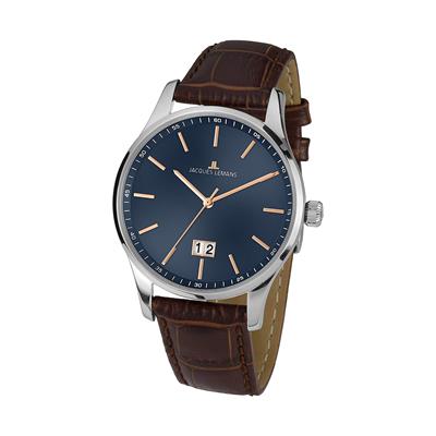 ساعت مچی عقربه ای مردانه ژاک لمن مدل 1 1862c