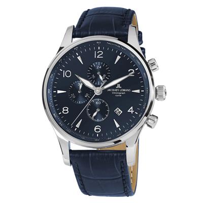 ساعت مچی عقربه ای مردانه ژاک لمن مدل 1 1844zc