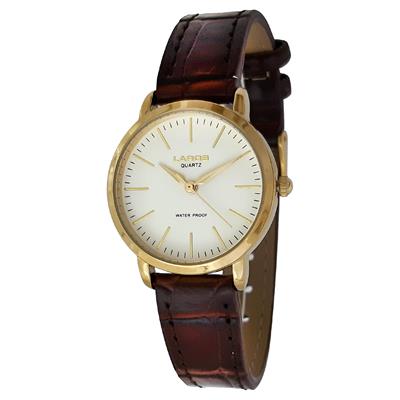 ساعت مچی عقربه ای زنانه لاروس مدل 0118 80210 s به همراه دستمال مخصوص برند کلین واچ