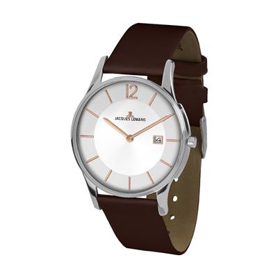 ساعت مچی عقربه ای مردانه ژاک لمن مدل 1 1850f