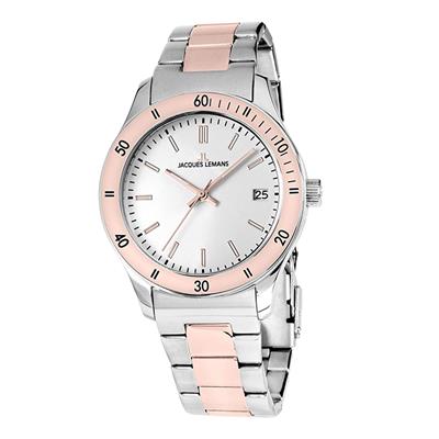 ساعت مچی عقربه ای مردانه ژاک لمن مدل 1 1623zi