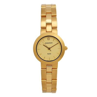 ساعت مچی عقربه ای زنانه رومانسون مدل dm0104ll1ga81g