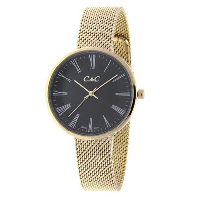 ساعت مچی عقربه ای زنانه سی اند سی مدل sn 1294l bg