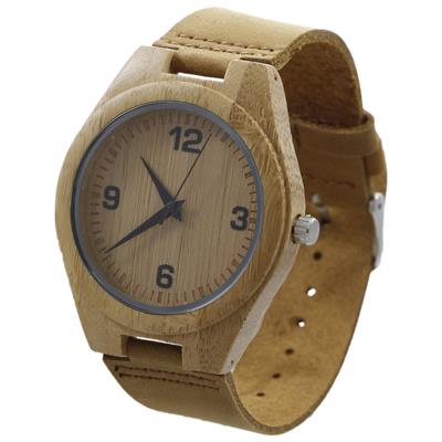 ساعت مچی چوبی عقربه ای کد bmk12