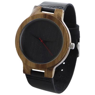 ساعت مچی چوبی عقربه ای کد bmk14