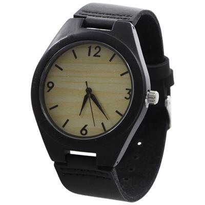 ساعت مچی چوبی عقربه ای کد bmk13