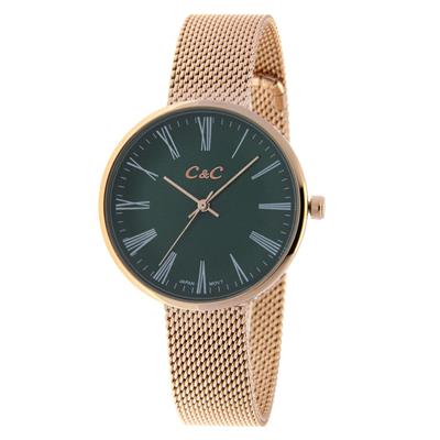 ساعت مچی عقربه ای زنانه سی اند سی مدل sn 1294l er