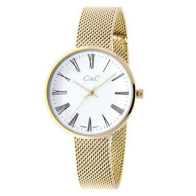 ساعت مچی عقربه ای زنانه سی اند سی مدل sn 1294l wg