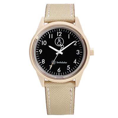 ساعت مچی عقربه ای کیو اند کیو مدل rp08j002y solar