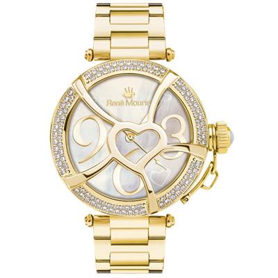 ساعت مچی عقربه ای زنانه رنه موریس مدل coeur d amour 50103