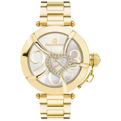 ساعت مچی عقربه ای زنانه رنه موریس مدل coeur d amour 50102