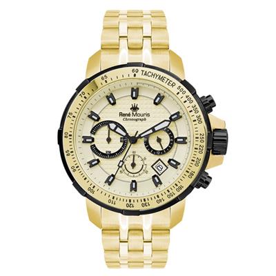 ساعت مچی عقربه ای مردانه رنه موریس مدل traveller 90105 rm8