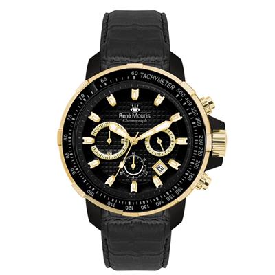 ساعت مچی عقربه ای مردانه رنه موریس مدل traveller 90104 rm13