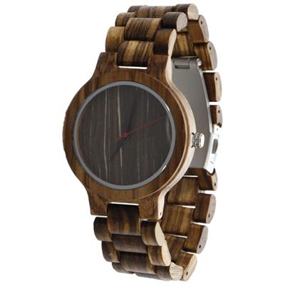 ساعت مچی چوبی عقربه ای کد bmk23
