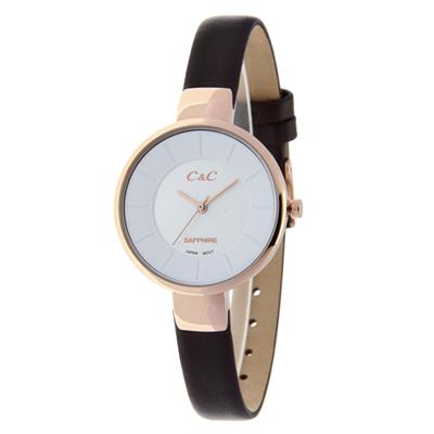 ساعت مچی عقربه ای زنانه سی اند سی مدل sn 1290l sr