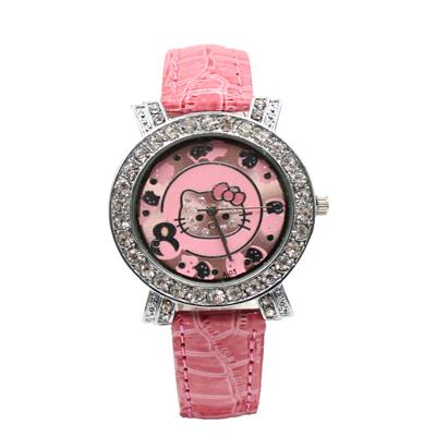 ساعت مچی عقربه ای بچه گانه هلو کیتی مدل af30