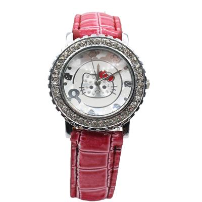 ساعت مچی عقربه ای بچه گانه هلو کیتی مدل af29