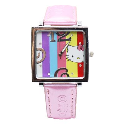 ساعت مچی عقربه ای بچه گانه هلو کیتی مدل af