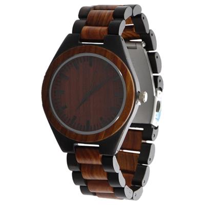 ساعت مچی چوبی عقربه ای کد bmk31