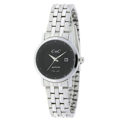 ساعت مچی عقربه ای زنانه سی اند سی مدل sn 1284l sb