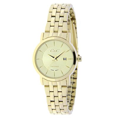 ساعت مچی عقربه ای زنانه سی اند سی مدل sn 1284l gg
