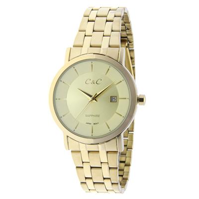 ساعت مچی عقربه ای مردانه سی اند سی مدل sn 1284m gg