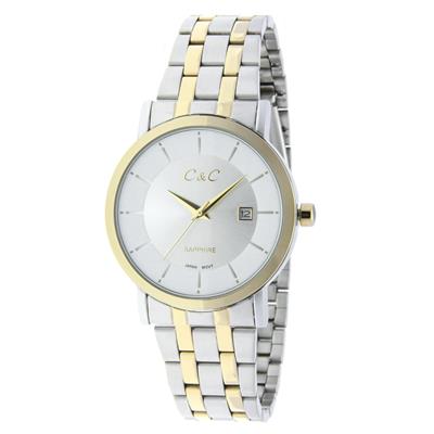 ساعت مچی عقربه ای مردانه سی اند سی مدل sn 1284m sgs