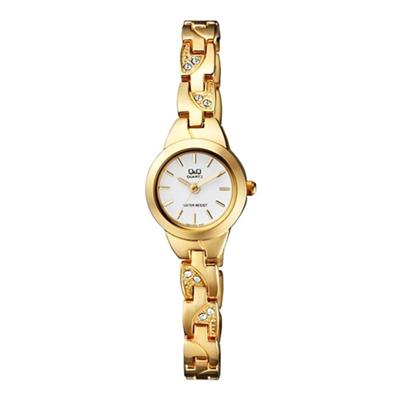 ساعت مچی عقربه ای زنانه کیو اند کیو مدل f627j001y