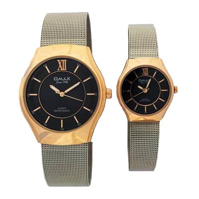 ست ساعت مچی عقربه ای زنانه و مردانه اماکس مدل sgm011 12