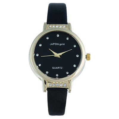 ساعت مچی عقربه ای زنانه ژاپن گلد مدل fn05