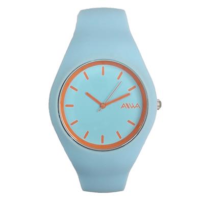 ساعت مچی عقربه ای زنانه آیوا مدل aiwa9338 ab nar به همراه دستمال مخصوص نانو برند کلیر واچ