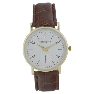 ساعت مچی عقربه ای ژاپن گلد مدل zm09