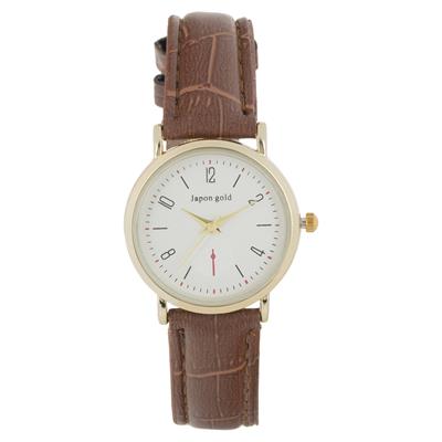ساعت مچی عقربه ای زنانه ژاپن گلد مدل zw09