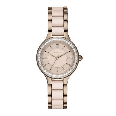 ساعت مچی عقربه ای زنانه دی کی ان وای مدل ny2467