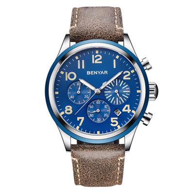 ساعت مچی عقربه ای مردانه بنیار مدل 5138a