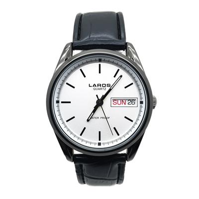 ساعت مچی عقربه ای مردانه لاروس مدل lm a151 white