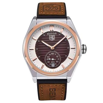 ساعت مچی عقربه ای مردانه بنیار مدل 5125g