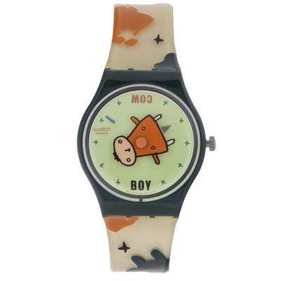 ساعت مچی عقربه ای بچگانه سواچ مدل gg187