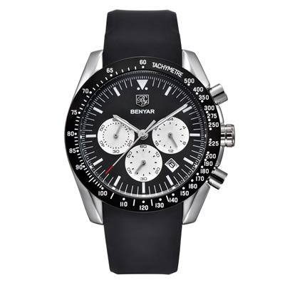 ساعت مچی عقربه ای مردانه بنیار مدل 5120mw