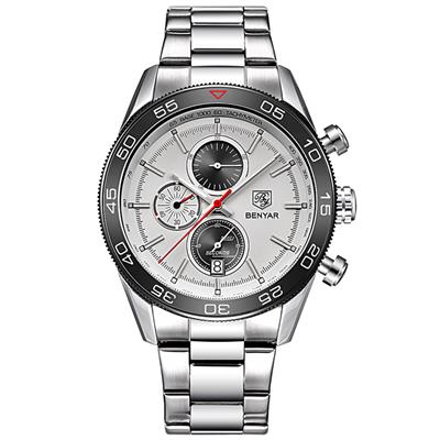 ساعت مچی عقربه ای مردانه بنیار مدل 5106w