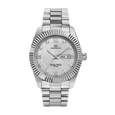 ساعت مچی عقربه ای مردانه کوین واچ مدل c129ssv