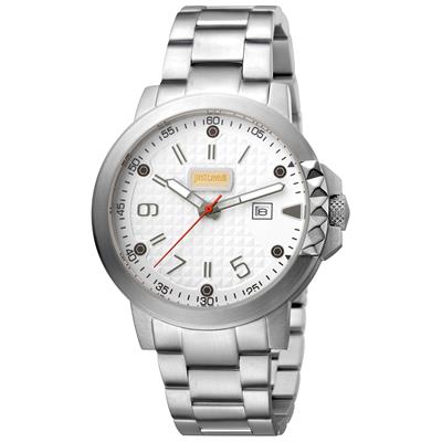 ساعت مچی عقربه ای مردانه جاست کاوالی مدل jc1g016m0065