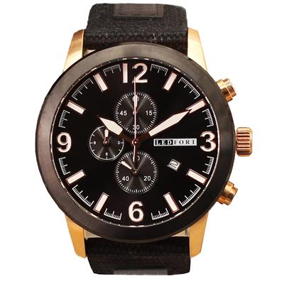 ساعت مچی عقربه ای مردانه لدفورت مدل کرنوگراف کد dgmk 0010