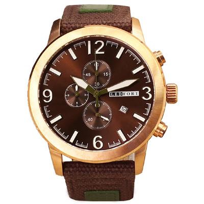 ساعت مچی عقربه ای مردانه لدفورت مدل کرنوگراف کد mk 0009