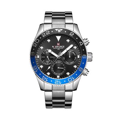 ساعت مچی عقربه ای مردانه نیوی فورس مدل nf9147 sb